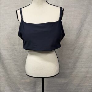 Navy Blue Women's Top